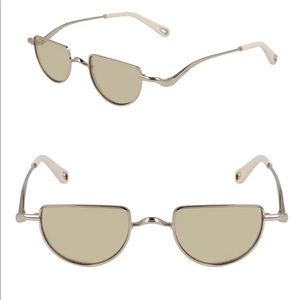 COPY - CHLOE  Ayla 45mm Half Circle Sunglasses